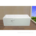 acrylic rectangular corner tub